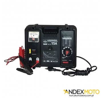 Prostownik BK12/15 12V/6V 15A
