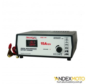 Prostownik EST-305 12V 15A