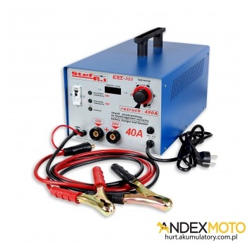 Prostownik EST-323 12V/24V/40A + rozruch