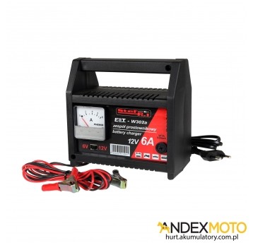Prostownik EST-W302A 6V/12V 6A